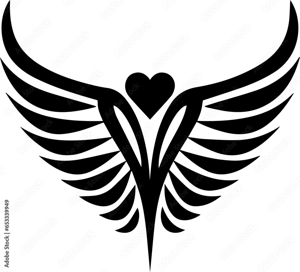 Obraz premium Wing symbolism