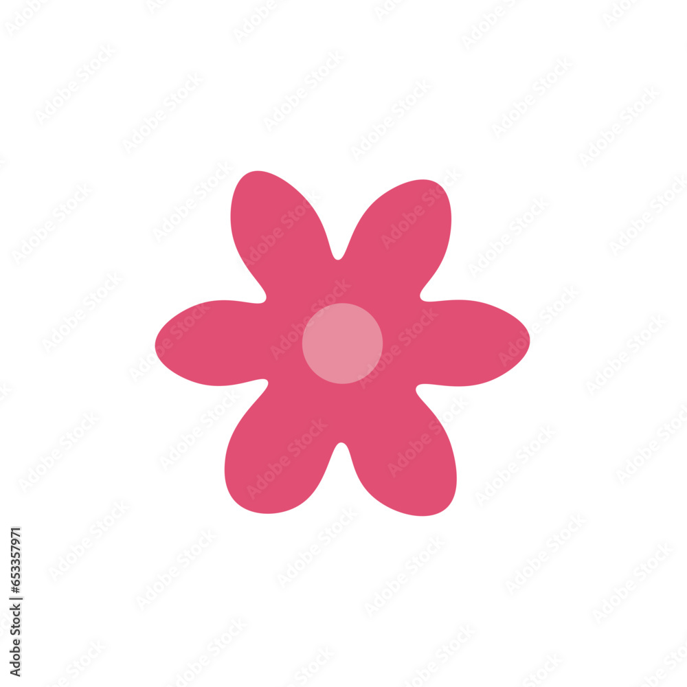 Boho Abstract Flower Boho Abstract Flower