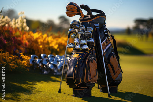 sports equipment for playing golf