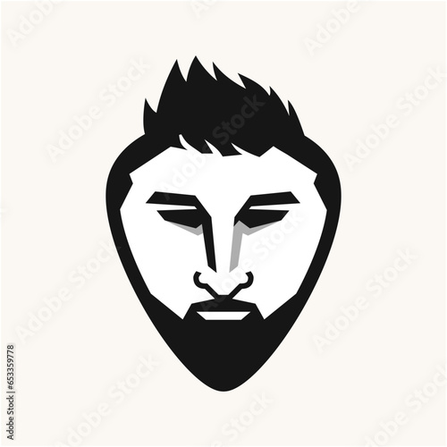 Guitar pick logo design