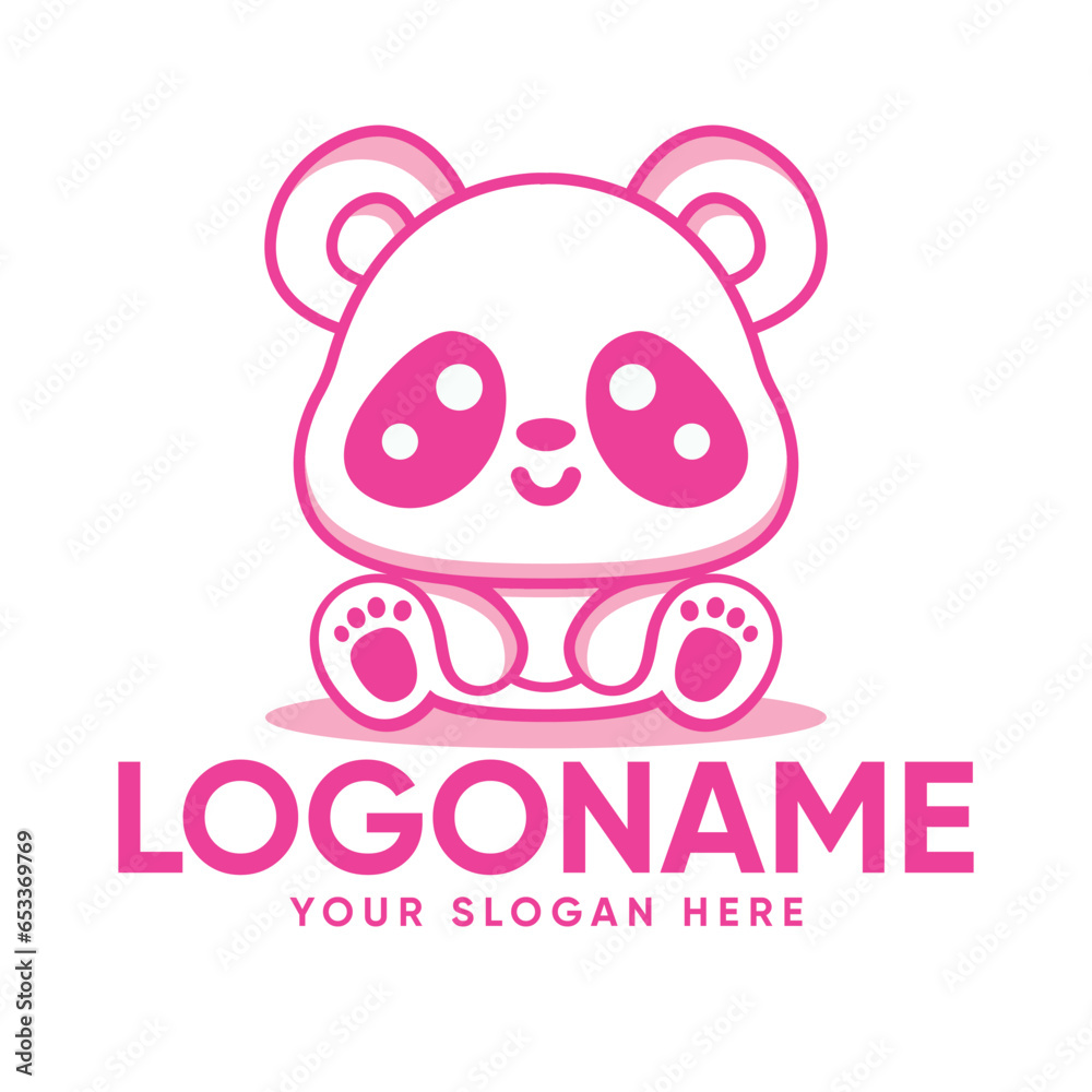 Panda logo Design Panda logo Design