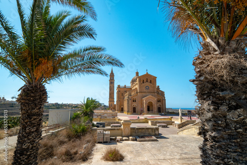 The Basilica of the National Shrine of the Blessed Virgin of Ta' Pinu s a Roman Catholic minor basilica and national shrine from the village of Għarb on the island of Gozo, the sister island of Malta.