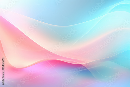 Pastel color abstract background with shapes in the form of curved waves. Design layout for marketplace, banners, presentations, flyers, posters and invitations. 