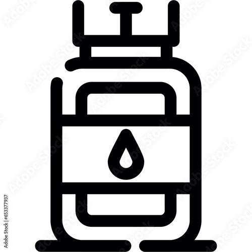 Gas Cylinder Icon