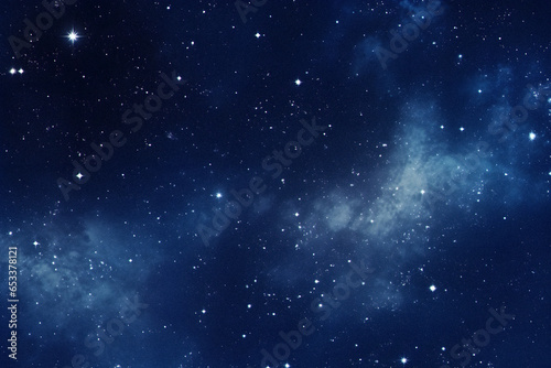 Stars on a Dark Blue Night Sky © Aaron Wheeler