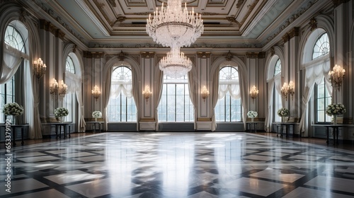 Banquet hall interior design © Ara Hovhannisyan