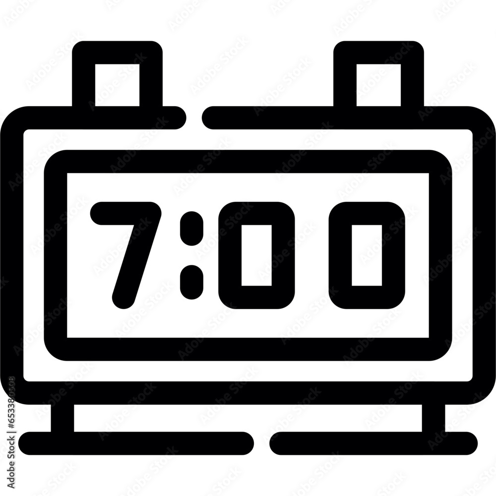 Digital Clock Icon