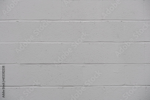Tableau sur toile Light Gray Cinderblock Wall