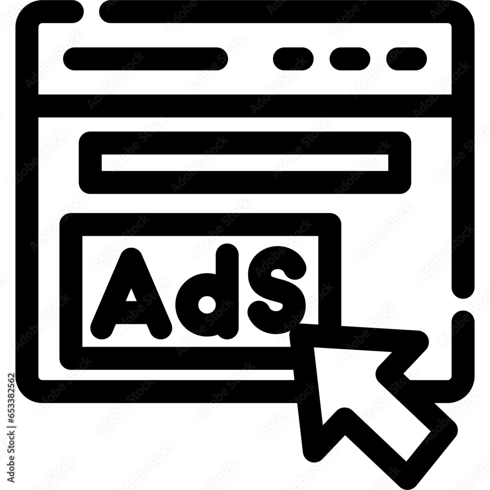 Advertising Icon Advertising Icon