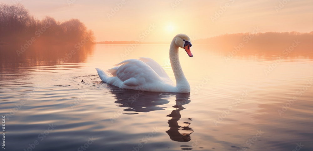 Bird water nature swan reflection lake Bird water nature swan reflection lake
