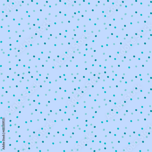 Green polka dots pastel seamless pattern background 