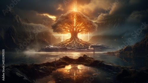 Yggdrasil - The nordic tree of live.generative ai 