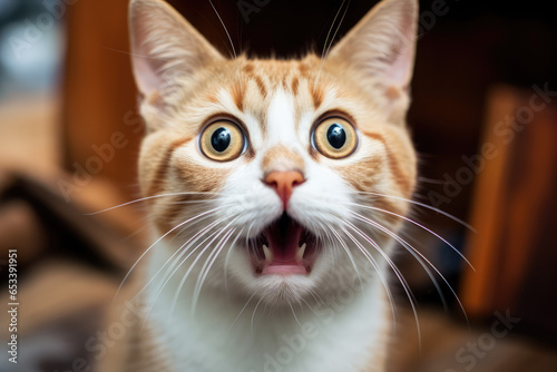 Surprised cat © Kitta