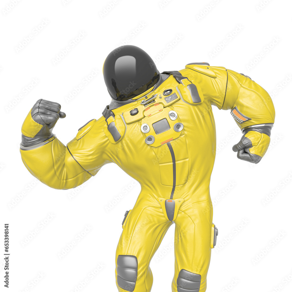 astronaut cartoon got some muscles astronaut cartoon got some muscles