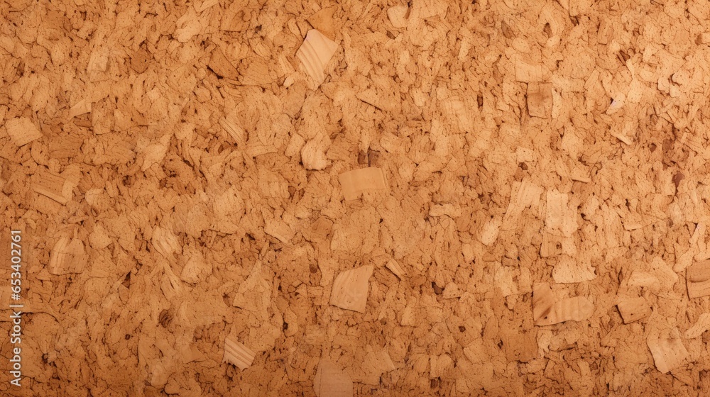 Brown cork texture