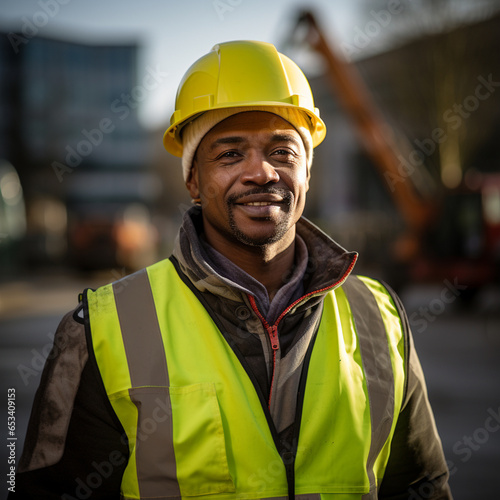 Male workforce portrat series. hardworking men on the frontline of the labor crisis in America