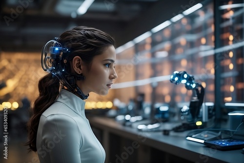 The Future Unveiled: Human-AI Hybrid in a Realm of Innovation