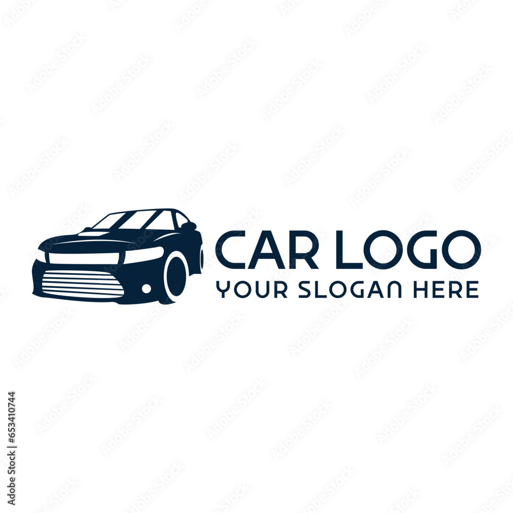 auto car logo design vector