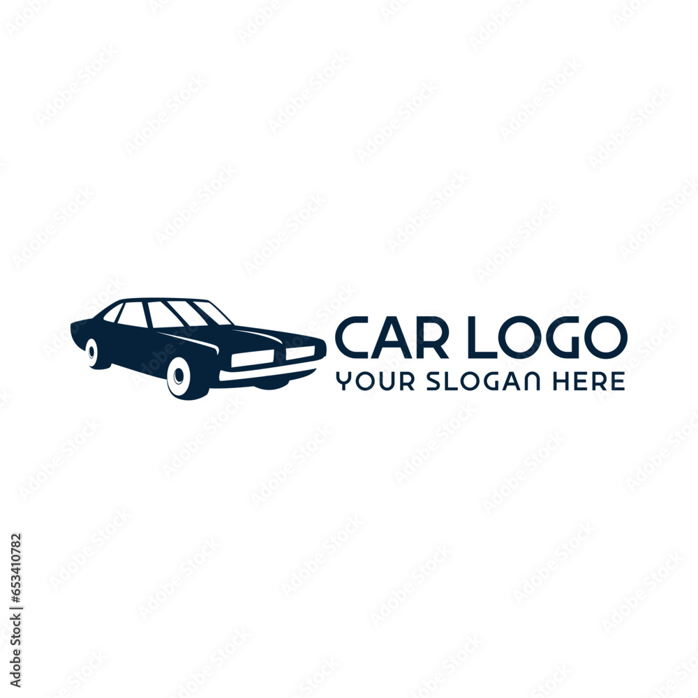 auto car logo design vector