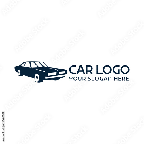 auto car logo design vector