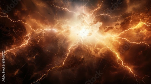 electric lightning collision powerful illustration background power, light blast, electricity thunder electric lightning collision powerful