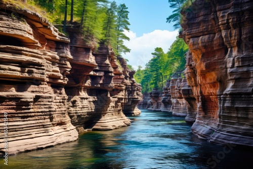 Wisconsin Dells - Exploring the Geology of this Destination's River Formation and Sandstone Attractions photo