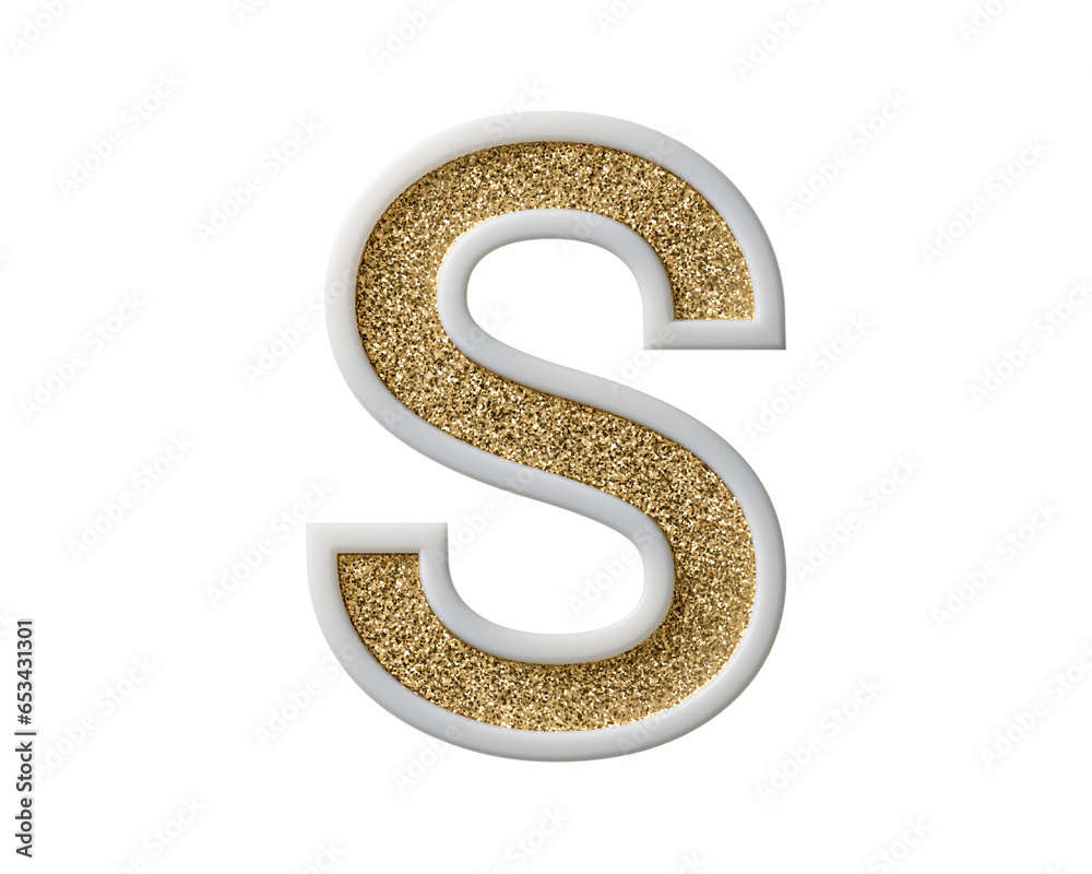 Candle wax letters with shiny gold coating inside. 3d illustration of birthday or party alphabet isolated on white background Candle wax letters with shiny gold coating inside. 3d illustration of birthday or party alphabet isolated on white background