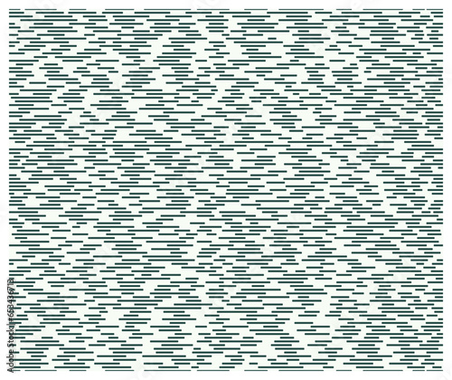 Horizontal dashed lines background design. Vector graphic with abstract and dense line pattern.