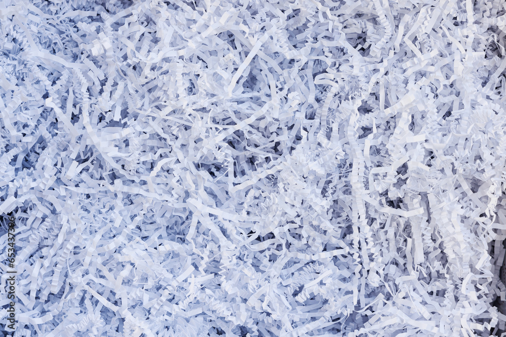 Office paper shredded view texture Office paper shredded view texture