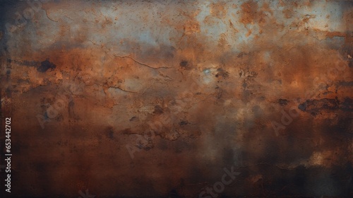 Dark Rusty Metal Texture Background