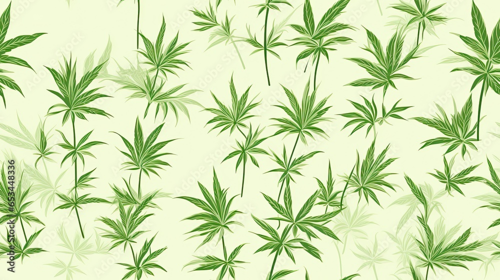 Abstract background with hemp leaves, green cannabis Abstract background with hemp leaves, green cannabis