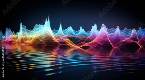 visual sound wave background, hd sound wave wallpaper, visual waves background, graphic designed sound waves, equaliser wave style