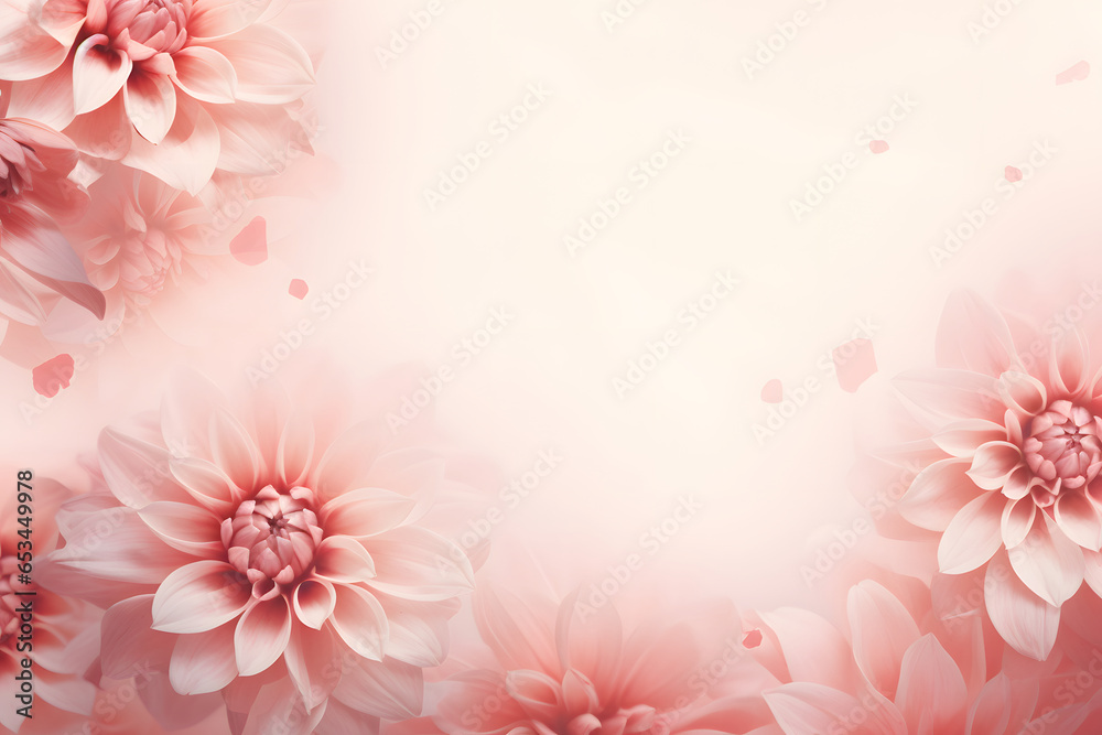 Fototapeta premium Blumen - Hintergrund