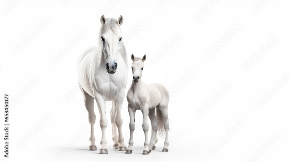 Beautiful Horse with Foil and copyspace Beautiful Horse with Foil and copyspace