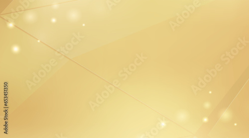 Copy space of Gold luxury background with sparkling effect, can be used for premium wedding invitation, banner, golden flyer.