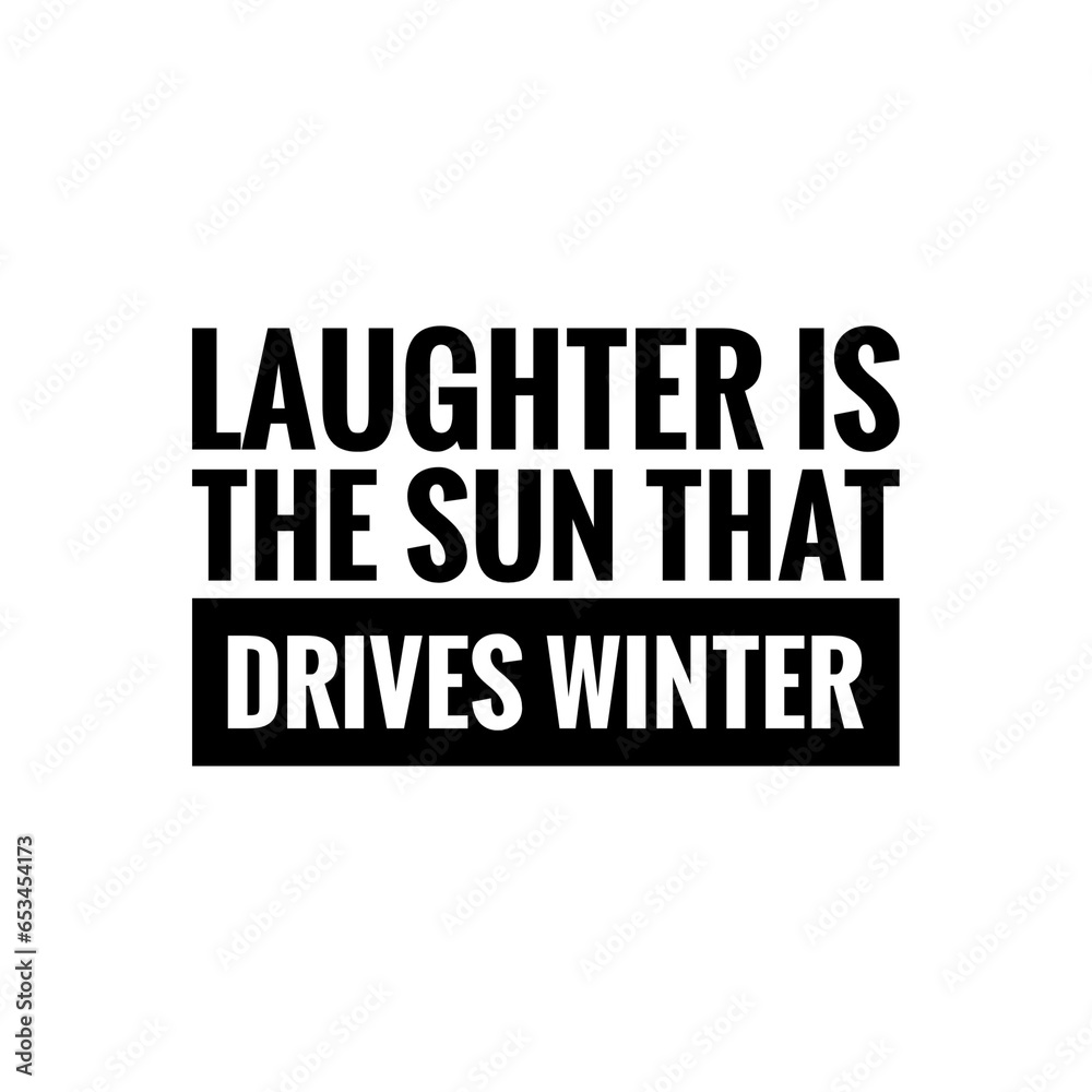 ''Laughter'' Quote Illustration ''Laughter'' Quote Illustration