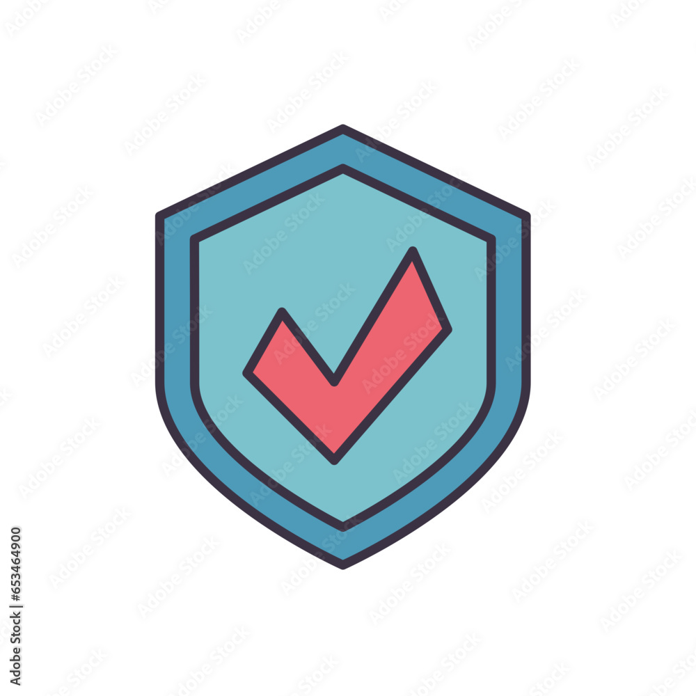 Protection related vector icon. Isolated on white background. Vector illustration Protection related vector icon. Isolated on white background. Vector illustration