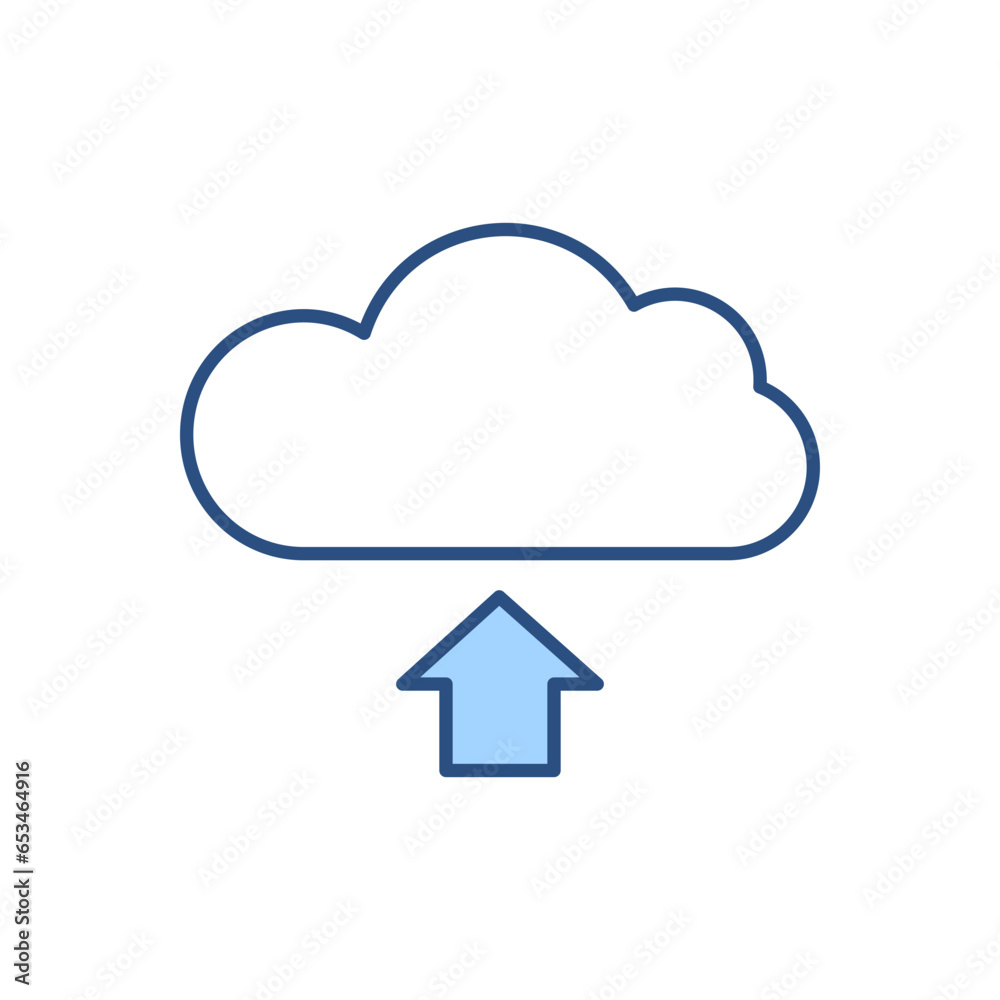 Cloud Storage related vector icon. Isolated on white background. Vector illustration Cloud Storage related vector icon. Isolated on white background. Vector illustration