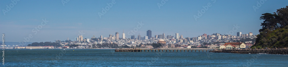 San Fransisco Skyline from Golden Gate