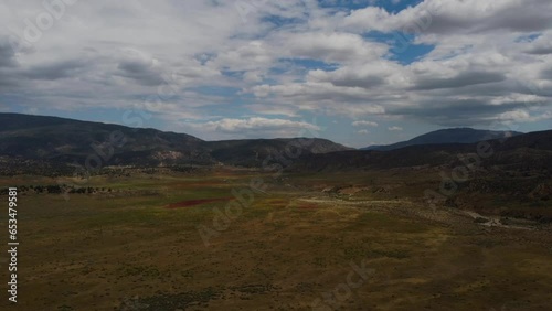 Time Lapse Video of Clouds over Lockwood Valley, Los Padres National Forest, California photo