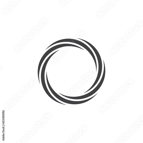 Circular icon flat vector design