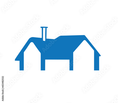 Home logo design a house cartoon PNG image