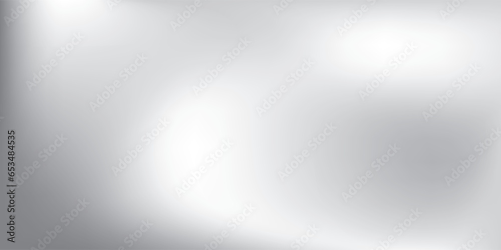 Abstract gray and white color gradient background. Vector illustration.