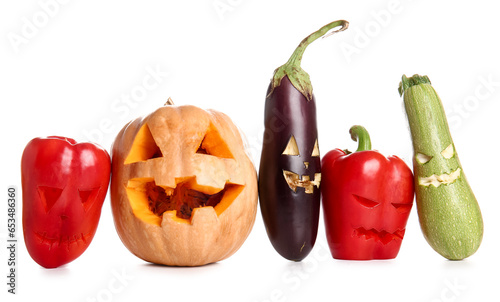 Halloween jack-o'-lantern p...