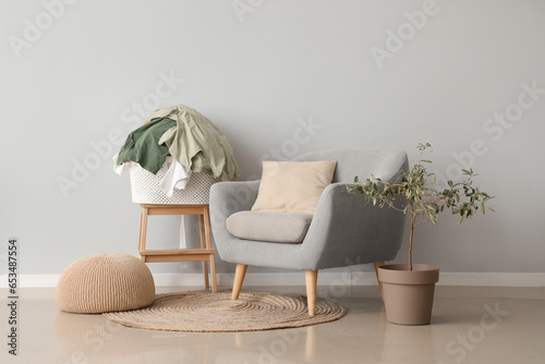 Interior of living room wit...