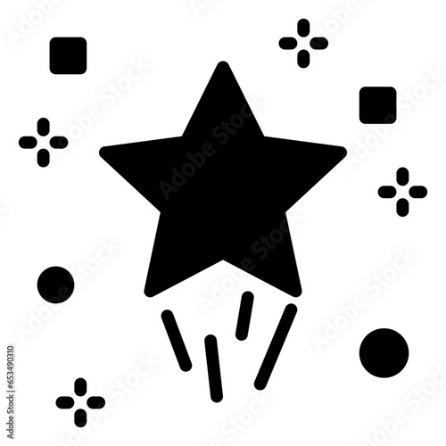 Photography Fun icon, glyph icon style