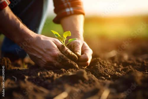 expert hand of farmer checking soil health before growth a seed of vegetable or plant seedling agriculture gardening business or ecology concept 