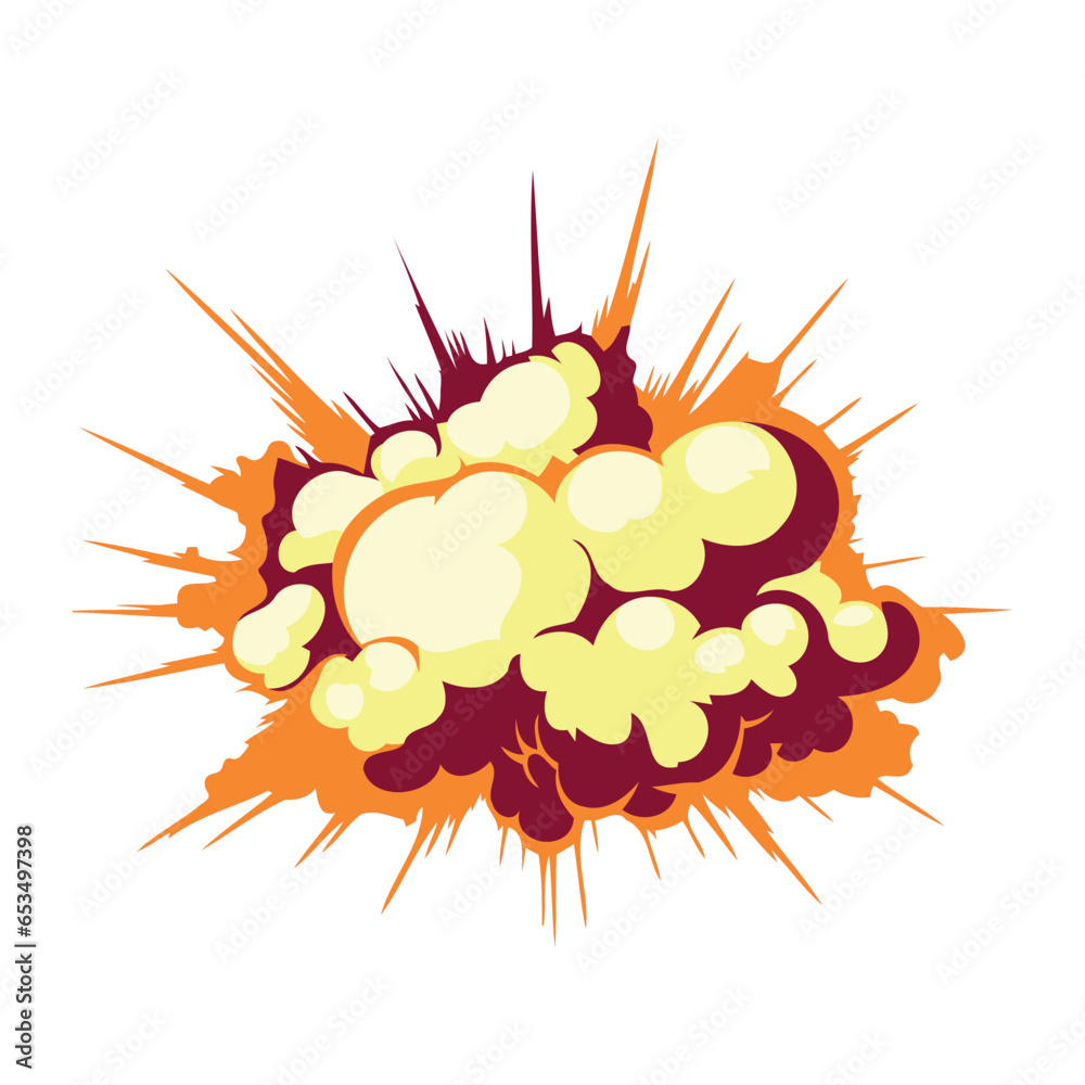 explosion effect cartoon explosion effect cartoon