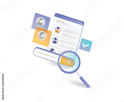 Looking for the best candidates for the business team