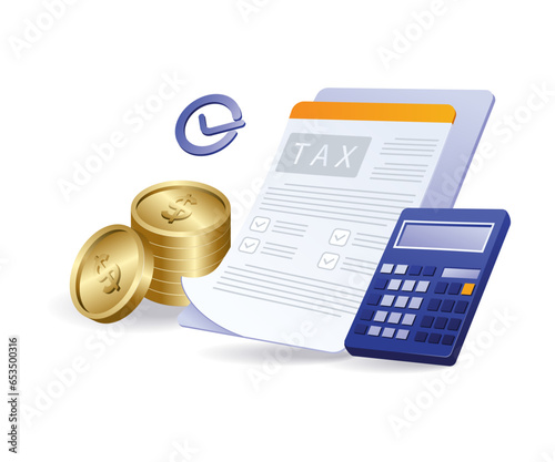 Annual tax payment sheet